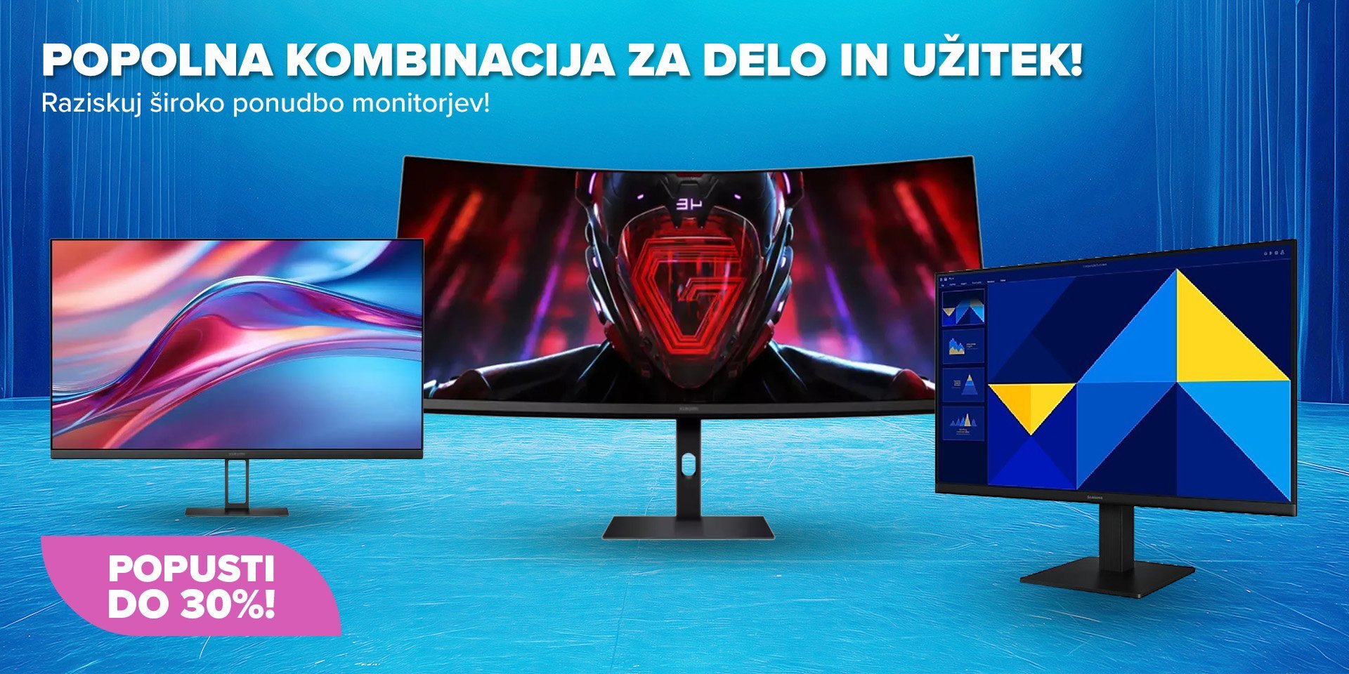 Popusti na monitorje do 30%